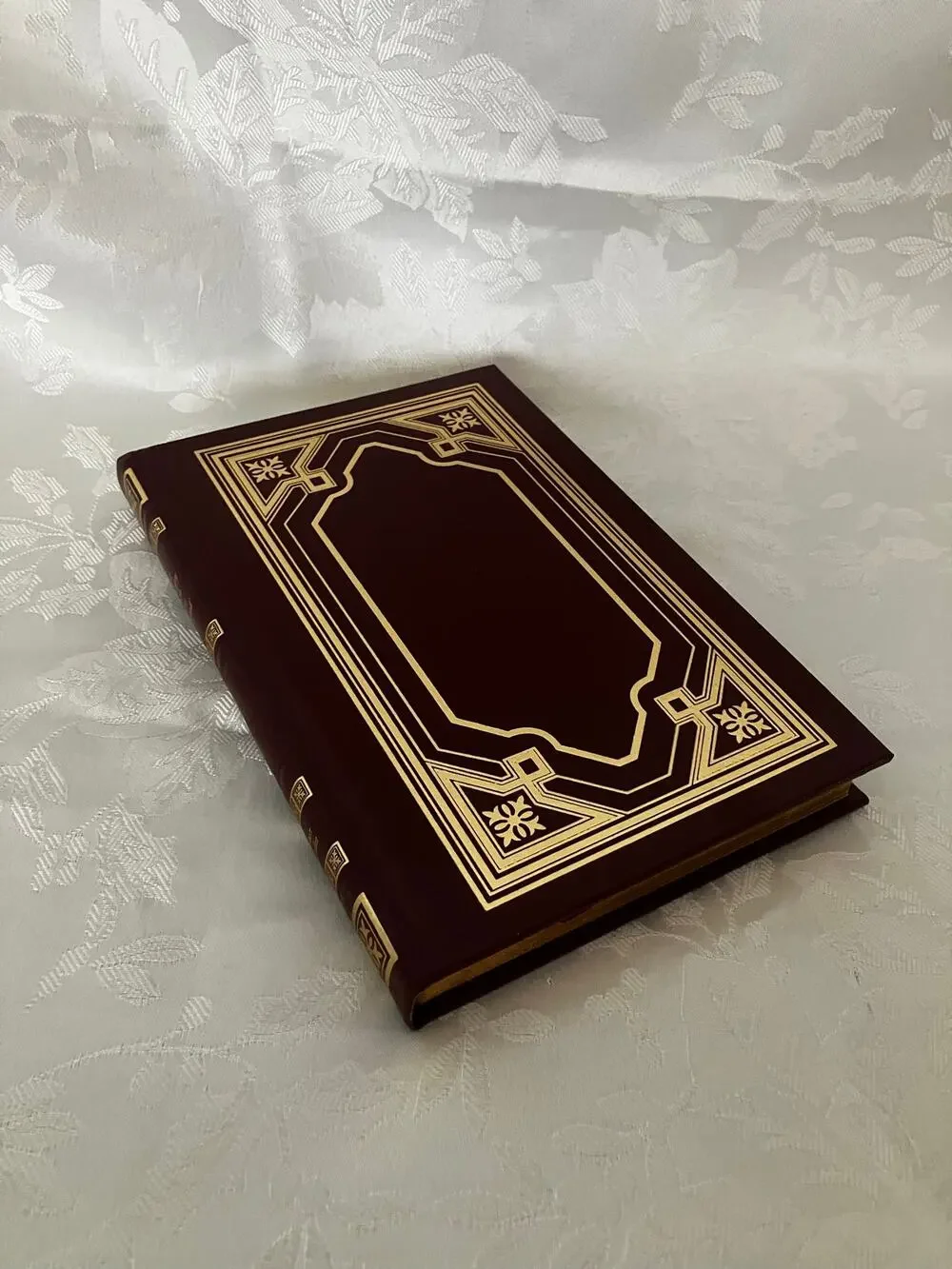 1986 Robert Schuller Be Happy You Are Loved Bonded Leather Gold Gilt Book